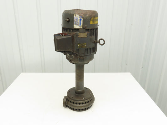 Cast Iron Vertical Centrifugal Immersion Pump 460V 3PH Motor  *No Tag*
