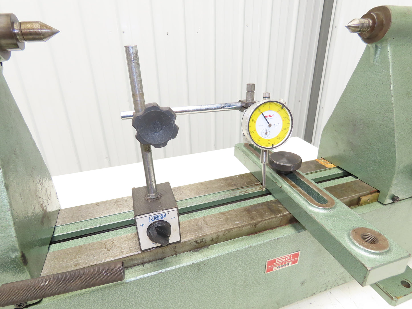 SPI 30-711-6 Swiss Precision Instruments Bench Center Inspection Tool 9" Swing