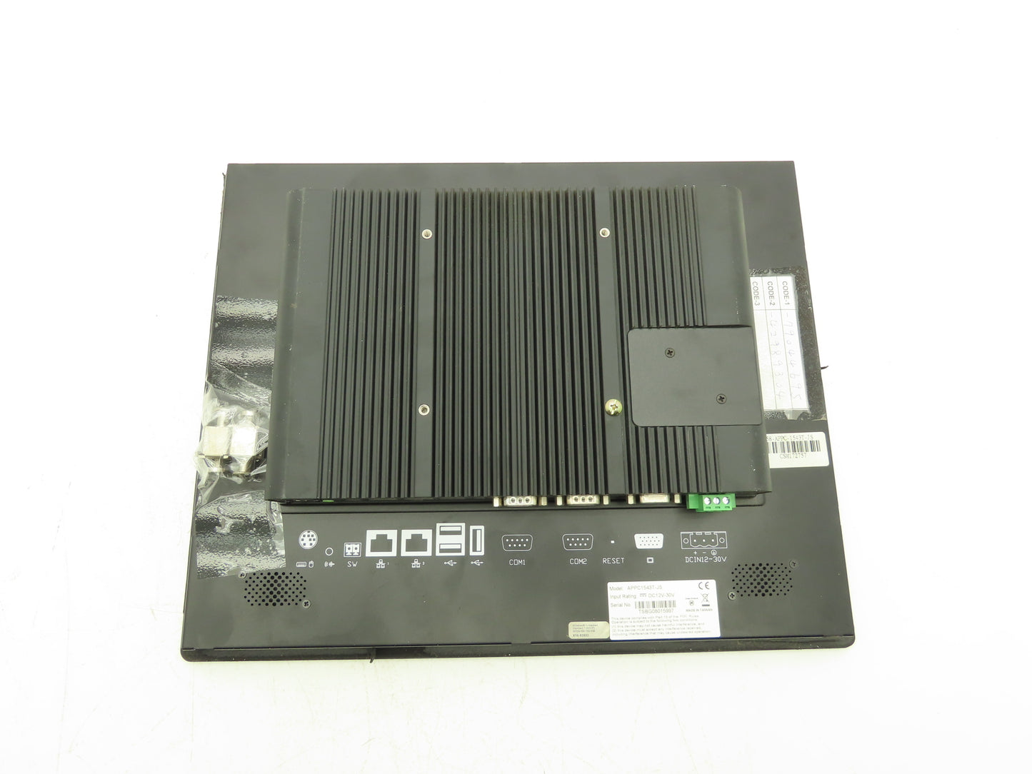 Nexcom APPC1543T-JS 15" HMI Touch Screen Control Panel Windows 7