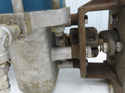 Jamesbury 4" 815L 11 3600TA-A Wafer Sphere Butterfly Valve 316SS ST200B Actuator