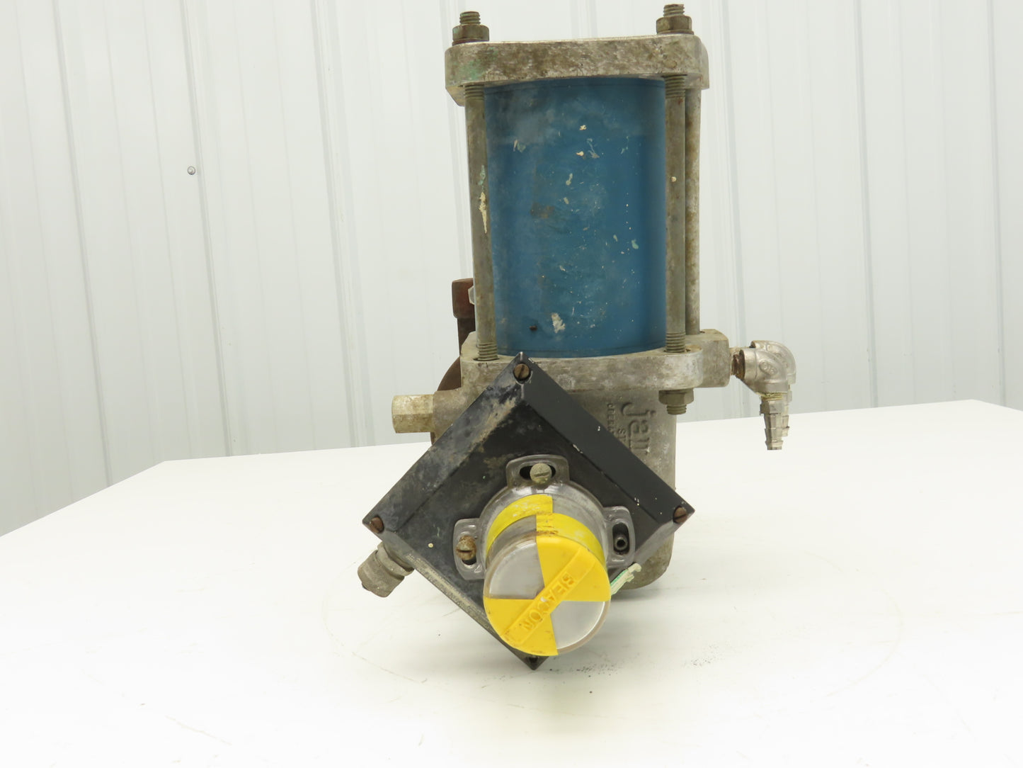 Jamesbury 4" 815L 11 3600TA-A Wafer Sphere Butterfly Valve 316SS ST200B Actuator