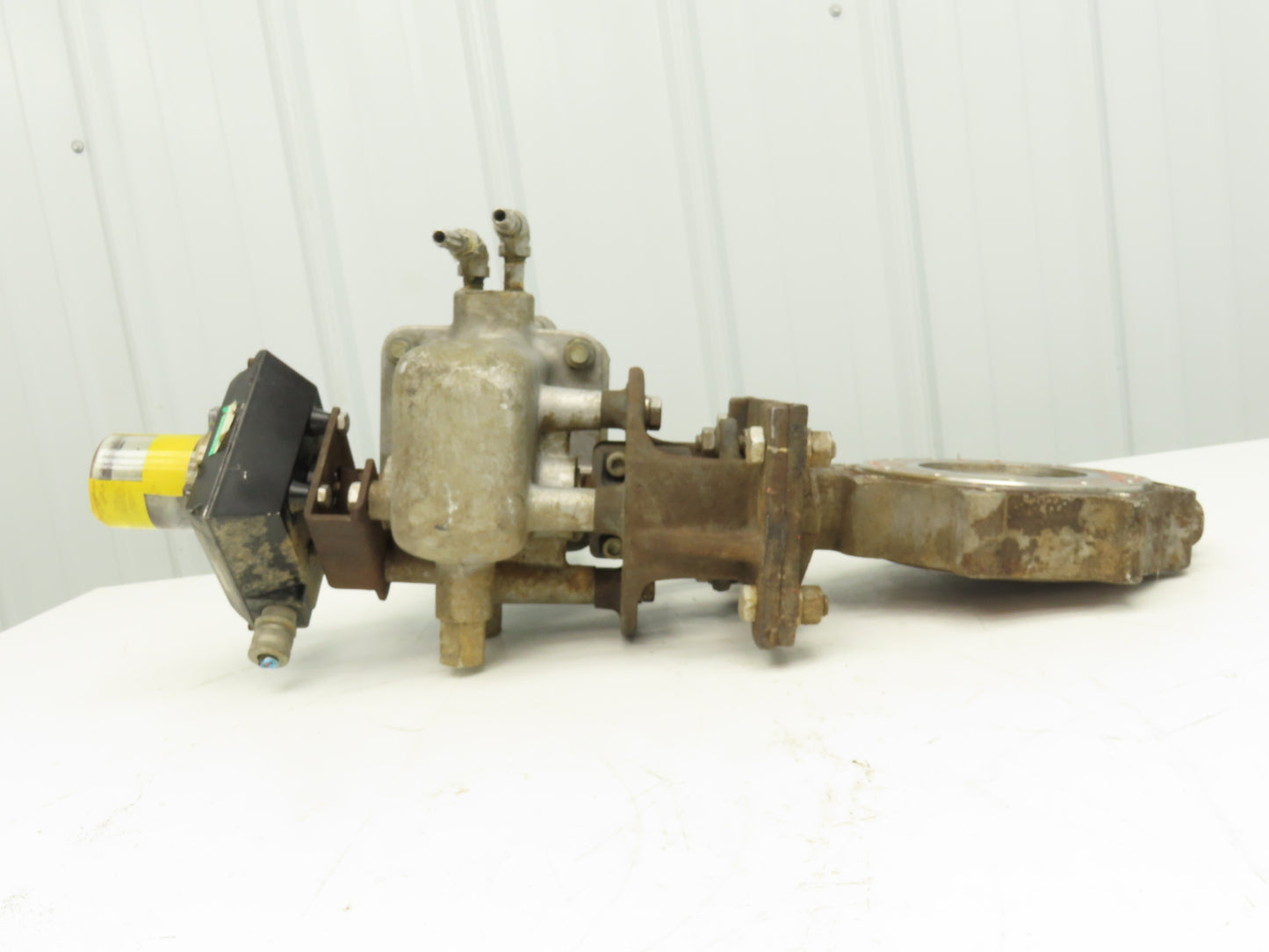 Jamesbury 4" 815L 11 3600TA-A Wafer Sphere Butterfly Valve 316SS ST200B Actuator