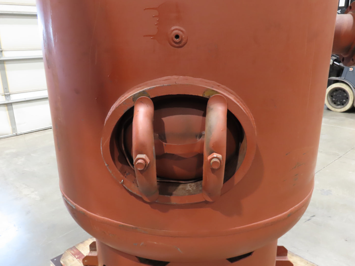 Steel Fab Vertical Compressed Air Receiver Tank 1060 Gallon 150 PSI 46"x 156"