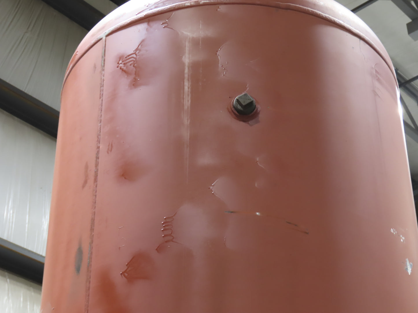 Steel Fab Vertical Compressed Air Receiver Tank 1060 Gallon 150 PSI 46"x 156"