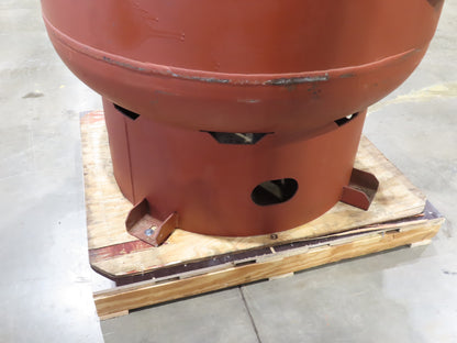 Steel Fab Vertical Compressed Air Receiver Tank 1060 Gallon 150 PSI 46"x 156"