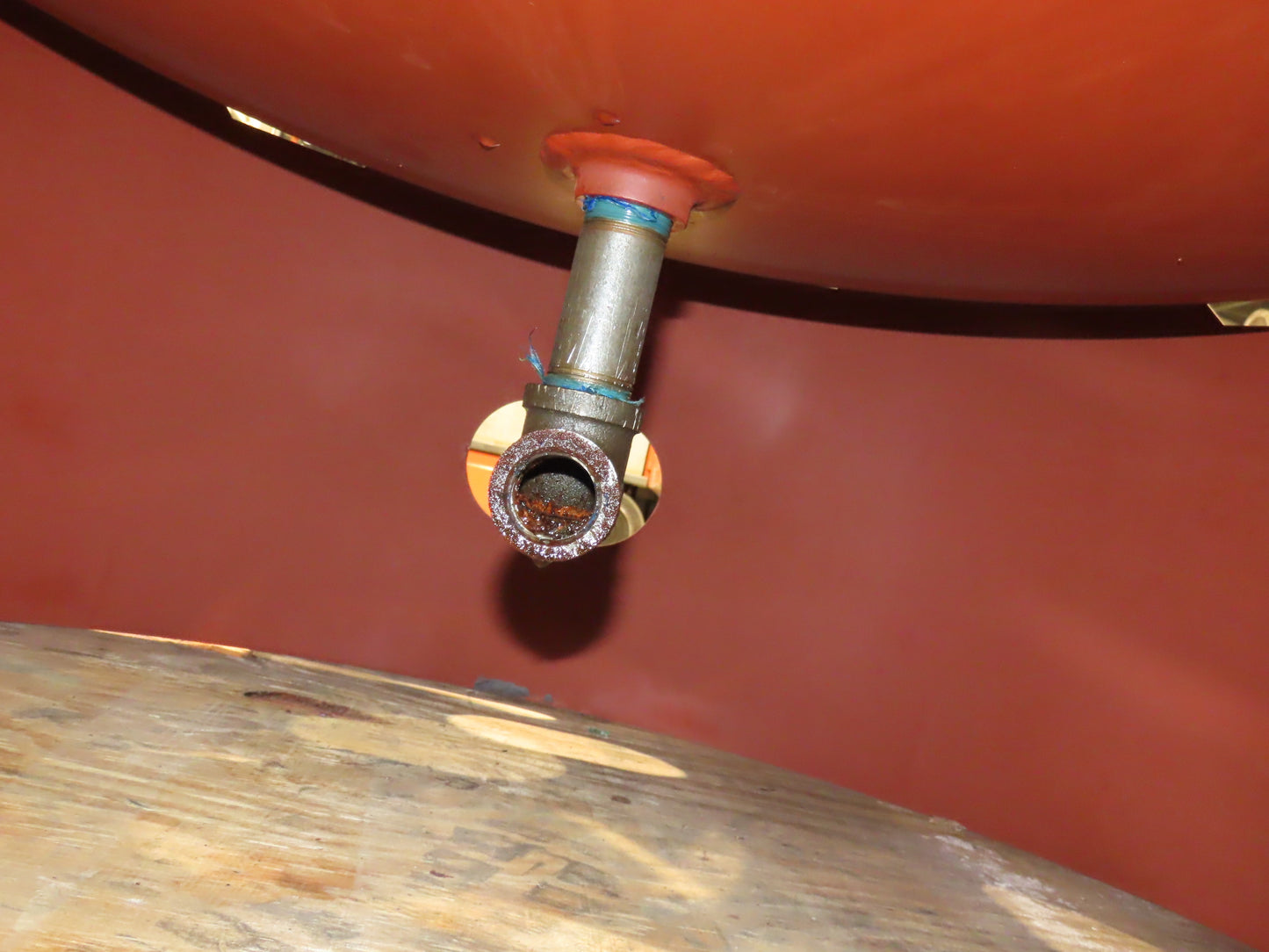 Steel Fab Vertical Compressed Air Receiver Tank 1060 Gallon 150 PSI 46"x 156"