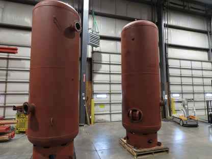 Steel Fab Vertical Compressed Air Receiver Tank 1060 Gallon 150 PSI 46"x 156"