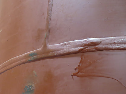 Steel Fab Vertical Compressed Air Receiver Tank 1060 Gallon 150 PSI 46"x 156"