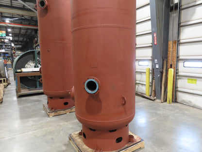 Steel Fab Vertical Compressed Air Receiver Tank 1060 Gallon 150 PSI 46"x 156"