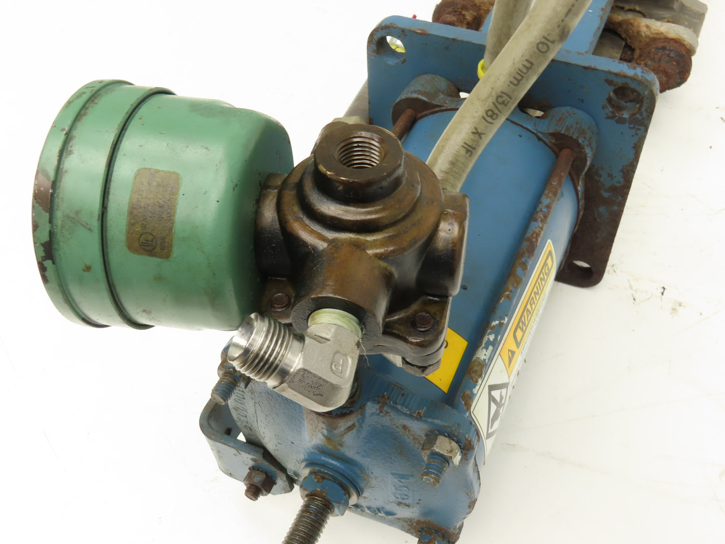 DeZurik KBD 3" 304 Stainless Knife Gate Valve w/Air Cylinder Actuator *Read*