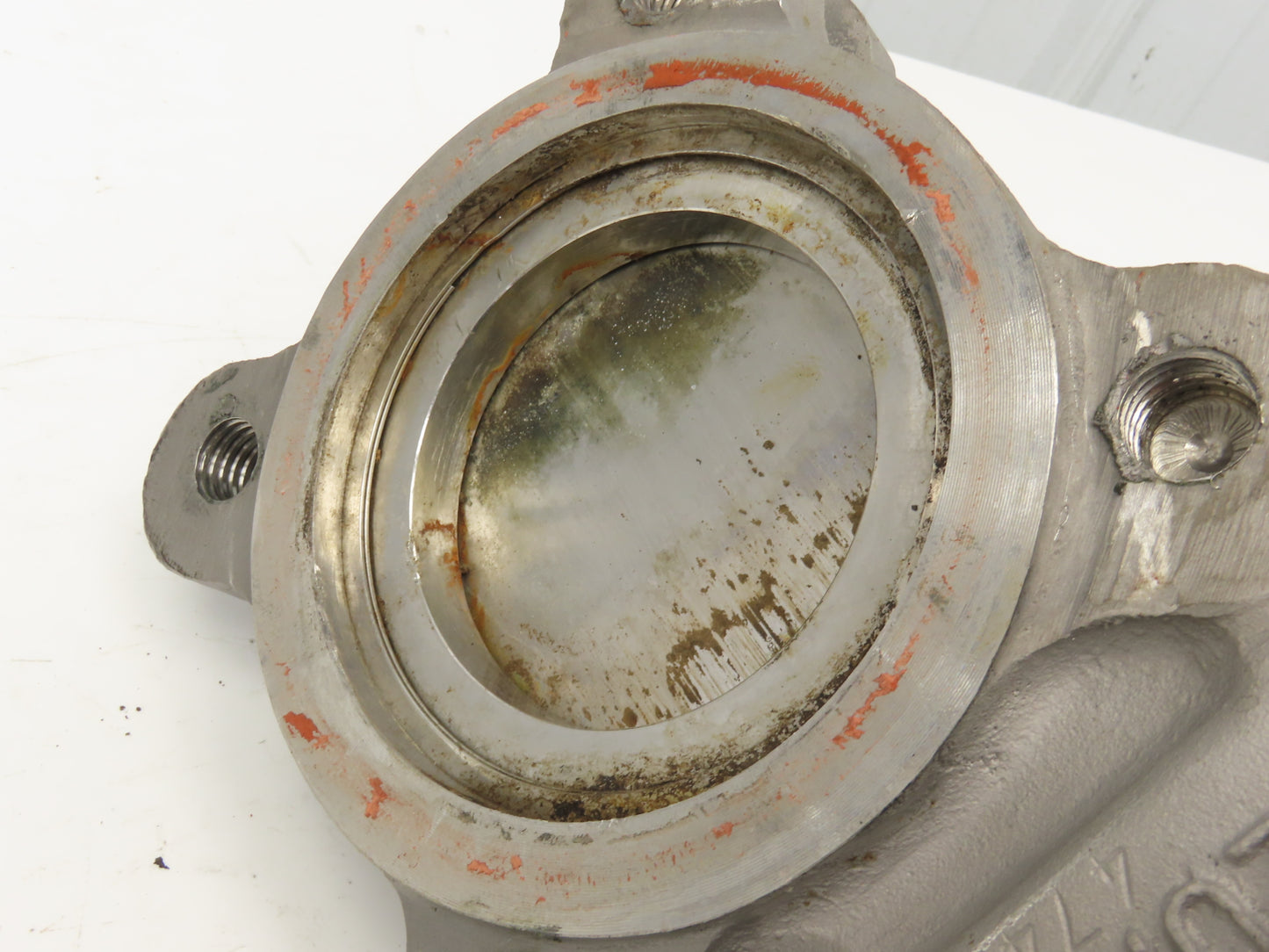 DeZurik KBD 3" 304 Stainless Knife Gate Valve w/Air Cylinder Actuator *Read*