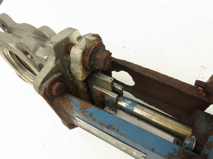 DeZurik KBD 3" 304 Stainless Knife Gate Valve w/Air Cylinder Actuator *Read*