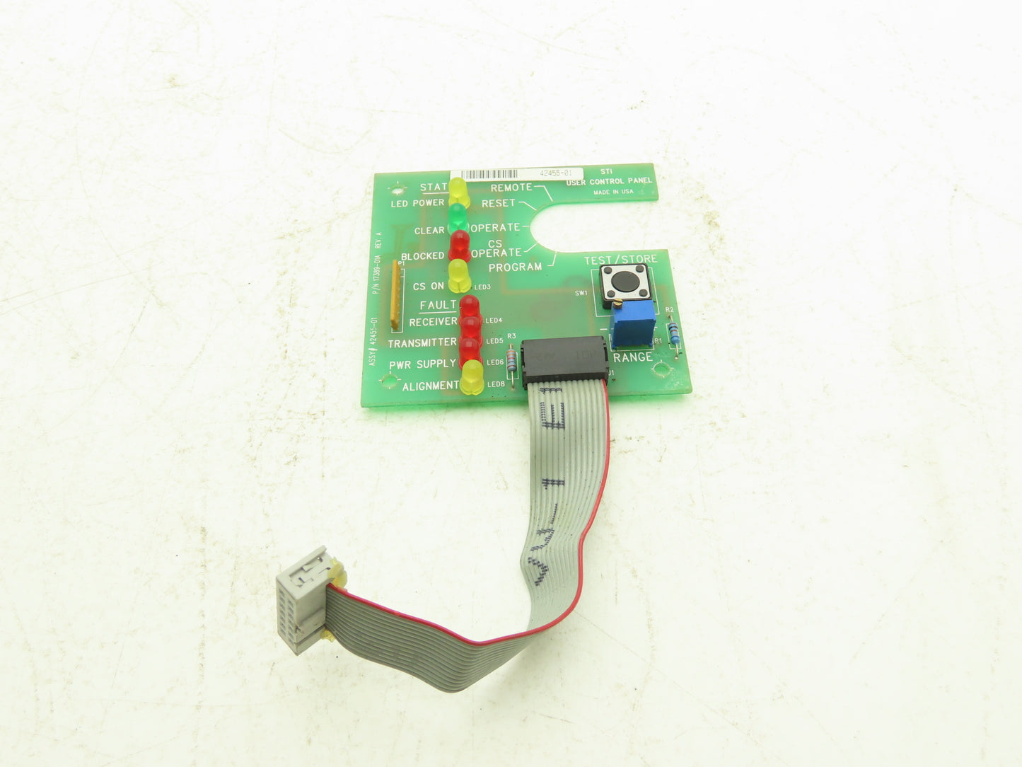 STI 42455-01 Printed Circuit Board PCB User Control Panel Card