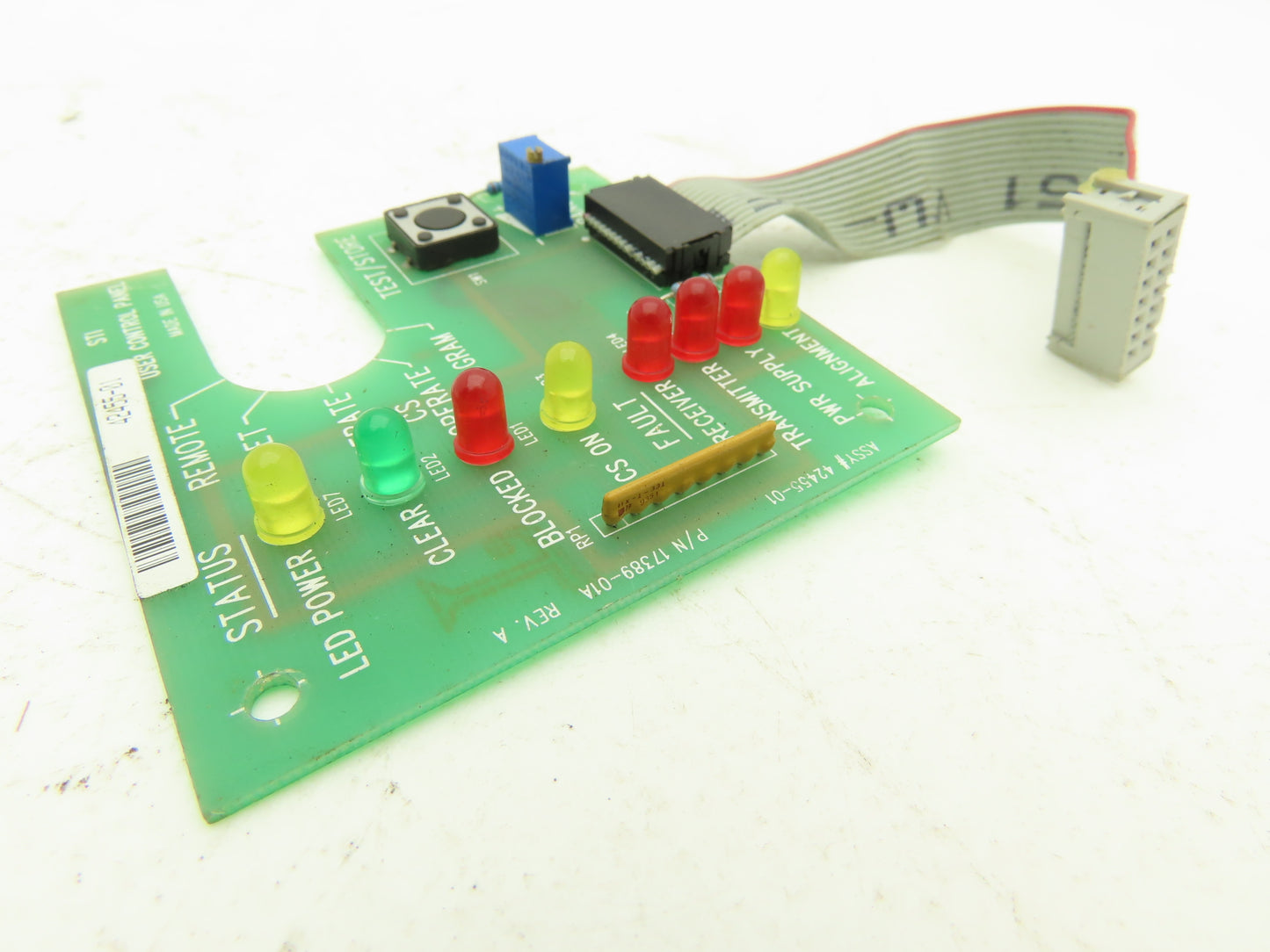 STI 42455-01 Printed Circuit Board PCB User Control Panel Card