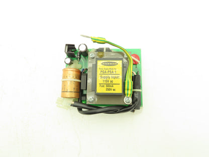 Banner PGA-PSA-1 AC Power Supply Circuit Board 115VAC Input Fused