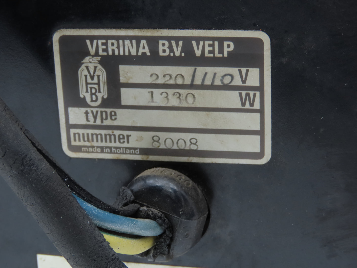 SKF 728605A Coil Element Type Bearing Heater 1300W 115/230V  *Needs Repair*