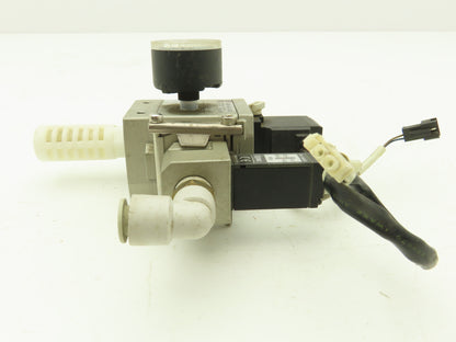 SMC AV3000-03G-5GSC Pneumatic Soft Start Valve 0.2-1.0Mpa 3/8"NPT 24VDC