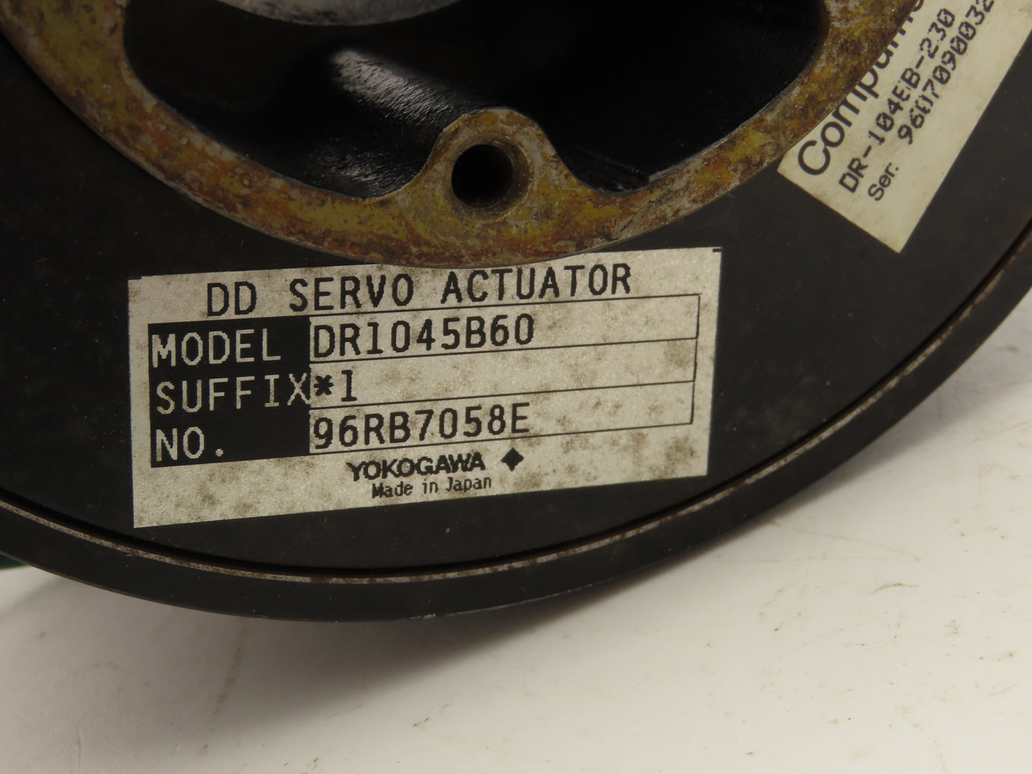 Yokogawa DR1045B60 Direct Drive Servo Actuator Compumotor DR-1045B-230