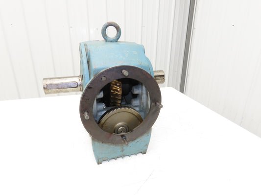 Sew Eurodrive SF80 GN132S B HR Helical Worm Gearbox 62.9 Ratio 29rpm Dual Shaft