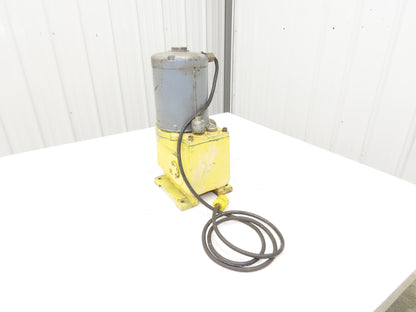 Pulsafeeder Hydracone R1 Metering Pump Hydraulically Actuated Diaphragm 1/4Hp