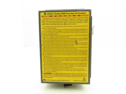 STI 43268-03 Mini Safe Flexsafe 4300B Light Curtain Control Box MS4312B