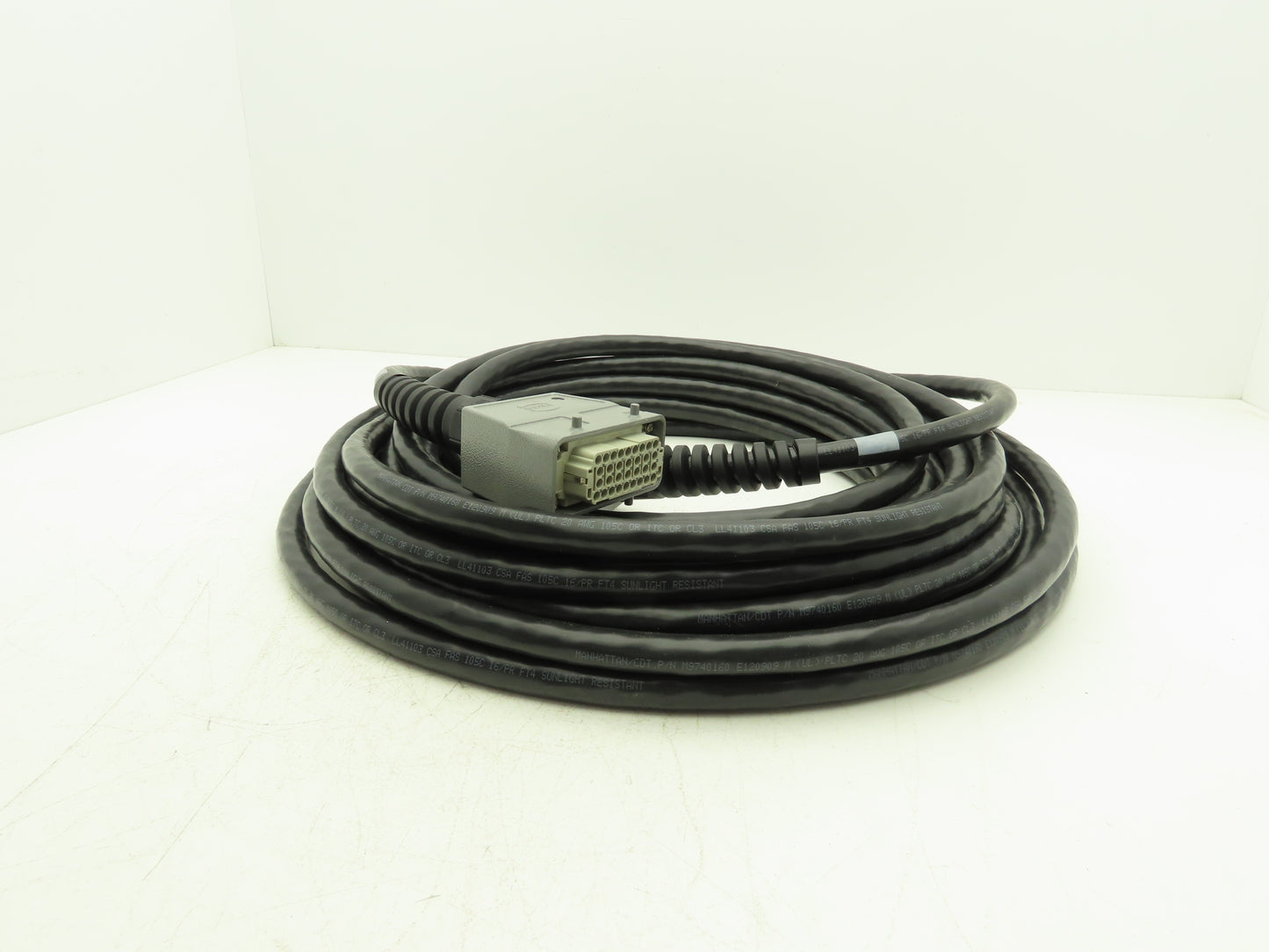 Harting 1042185A 32-Pin Extension Cable 70' Male & Female Straight hood