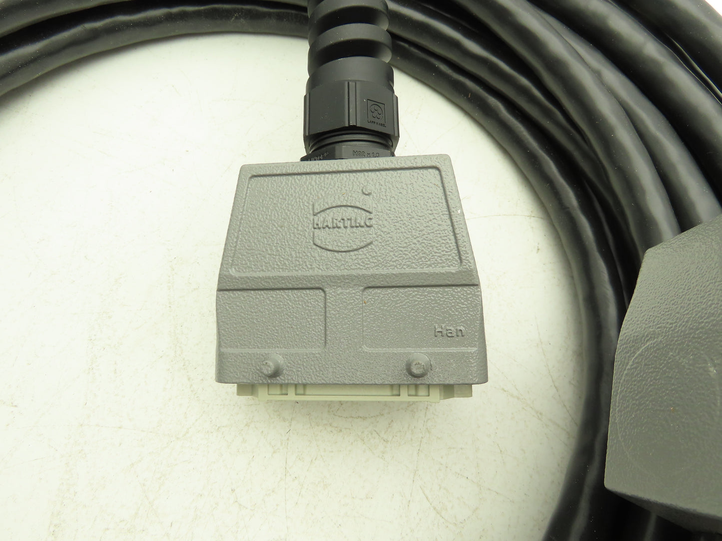Harting 1042185A 32-Pin Extension Cable 70' Male & Female Straight hood