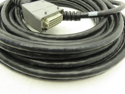 Harting 1042185A 32-Pin Extension Cable 70' Male & Female Straight hood