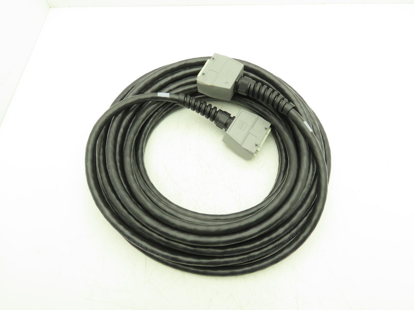 Harting 1042185A 32-Pin Extension Cable 70' Male & Female Straight hood