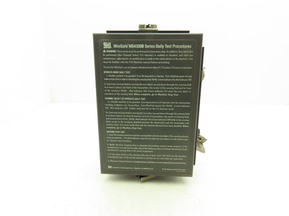 STI 43268-09 Mini Safe Flexsafe MS4300B Light Curtain Control Box MS4336B