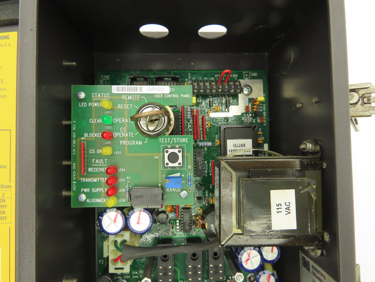 STI 43268-09 Mini Safe Flexsafe MS4300B Light Curtain Control Box MS4336B