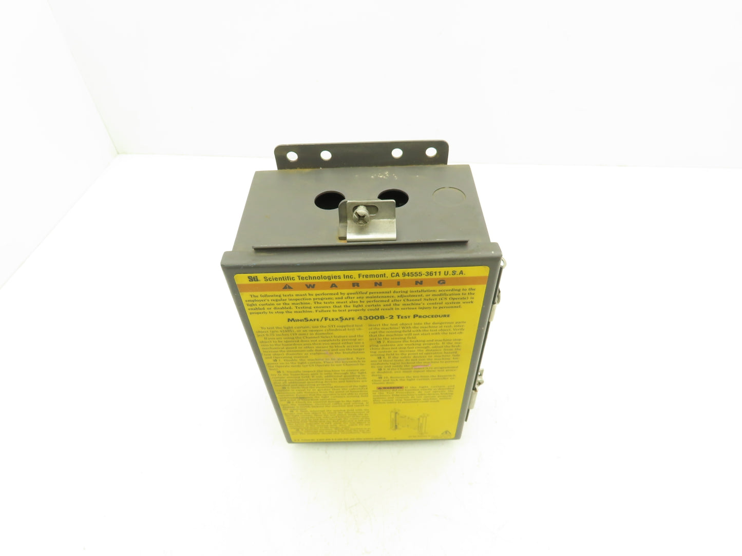 STI 43268-0200 Mini Safe Flexsafe MS4300B-2 Light Curtain Control Box MS4320B-2