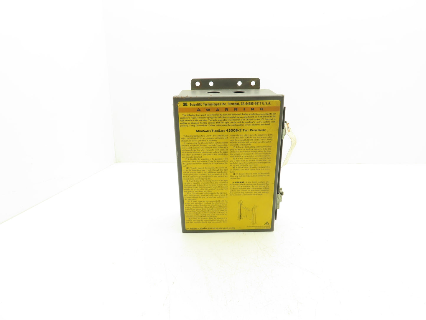 STI 43268-0240 Mini Safe Flexsafe MS4300B-2 Light Curtain Control Box MS4324B-2