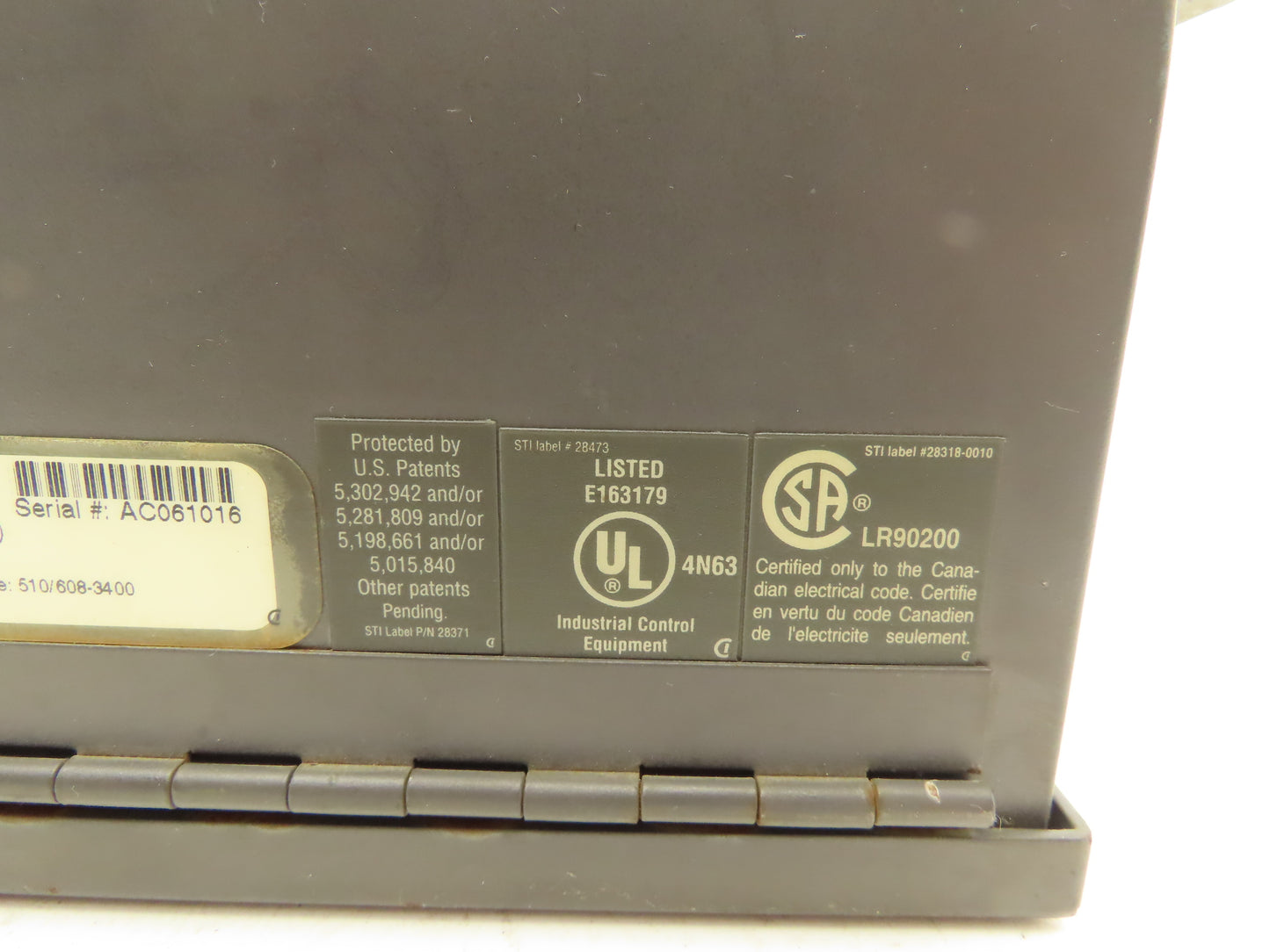 STI 43268-0240 Mini Safe Flexsafe MS4300B-2 Light Curtain Control Box MS4324B-2