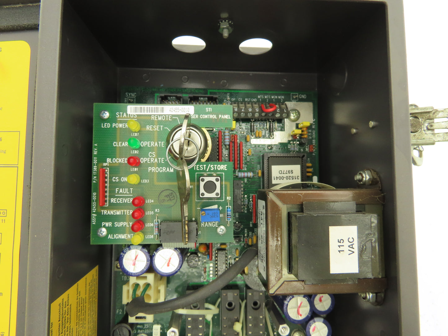 STI 43268-0240 Mini Safe Flexsafe MS4300B-2 Light Curtain Control Box MS4324B-2