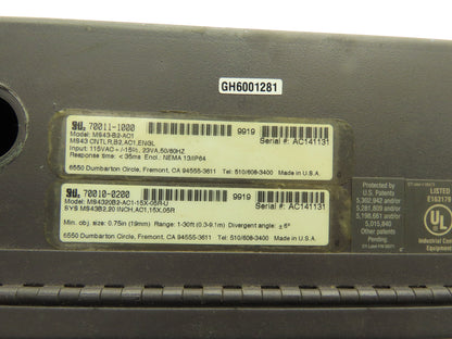 STI 70010-0200 Mini Safe Flexsafe MS4300B-2 Light Curtain Control Box