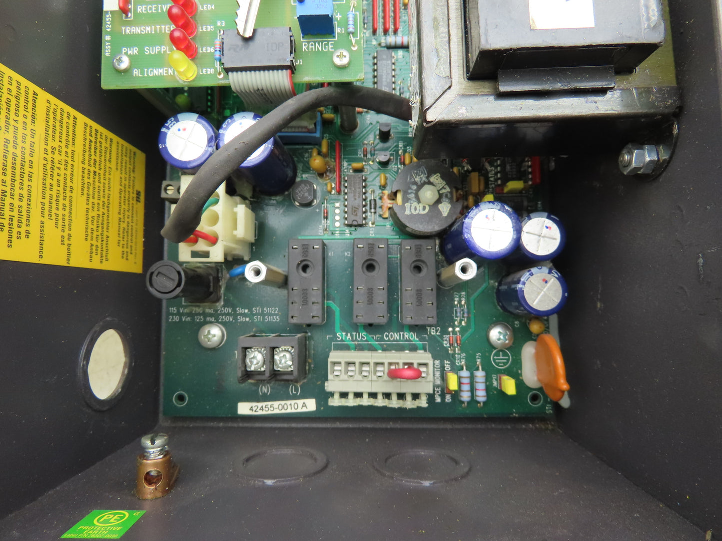 STI 70010-0200 Mini Safe Flexsafe MS4300B-2 Light Curtain Control Box