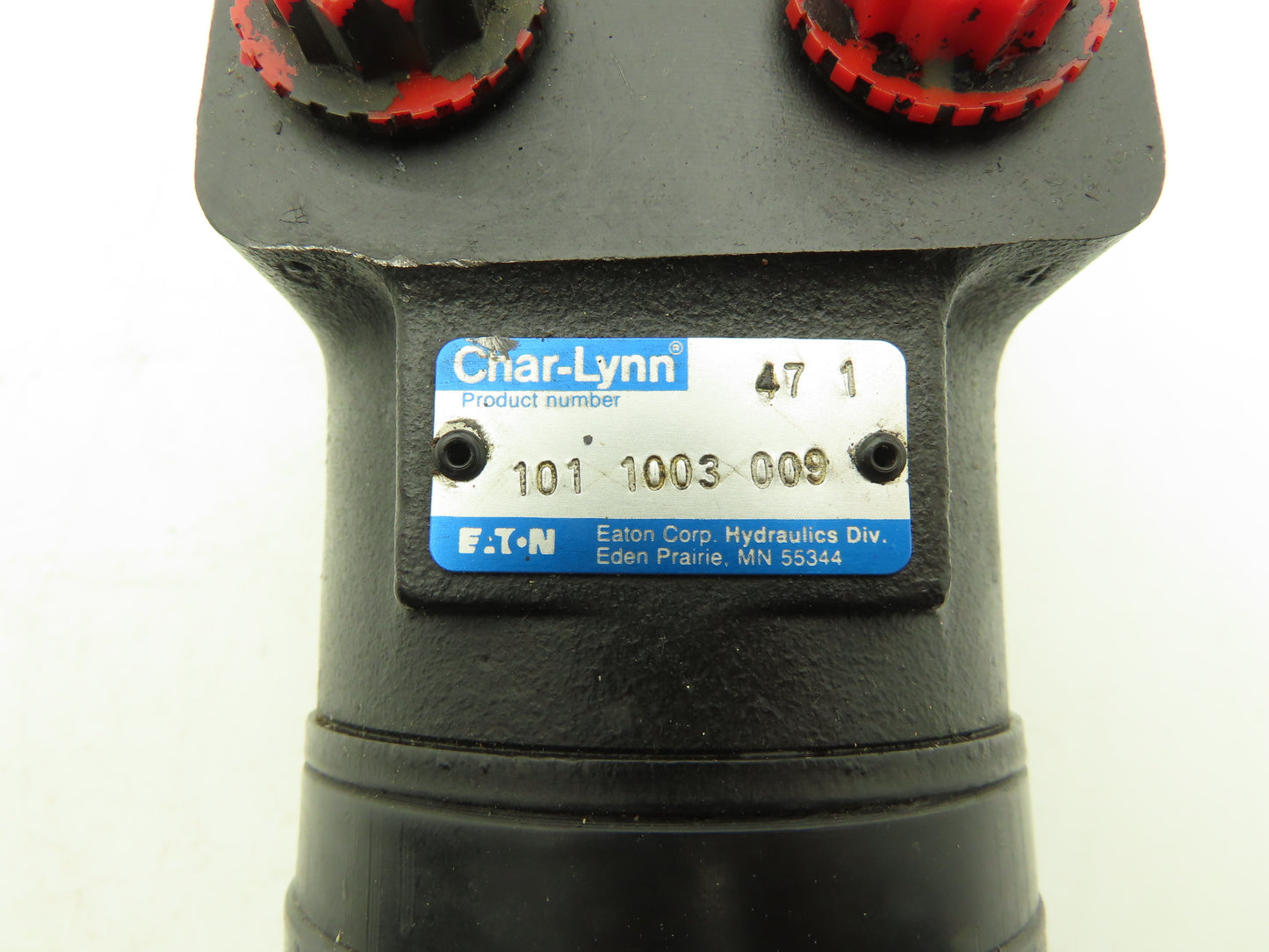 Char Lynn 101 1003 009 Hydraulic Gerotor Spool Valve Motor 300 RPM 1" Shaft