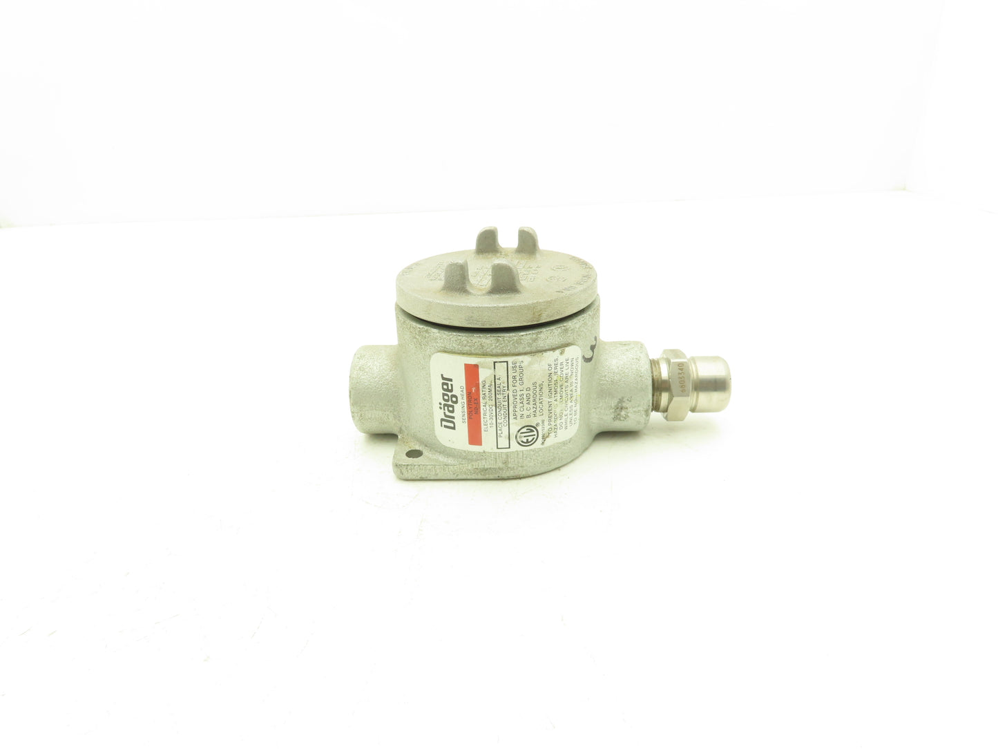 Drager Polytron ND-EX Sensing Head Gas Sensor 6803340 Sealed 10-30VDC 200 MA