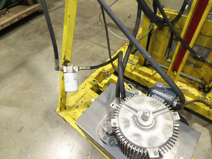 PWI Mobile Frame Chassis Rotator RV Trailer Hydraulic 230/480V 3Ph 360° Cascade