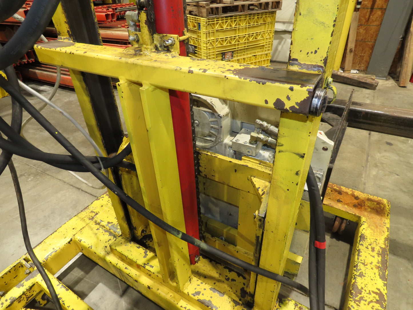 PWI Mobile Frame Chassis Rotator RV Trailer Hydraulic 230/480V 3Ph 360° Cascade