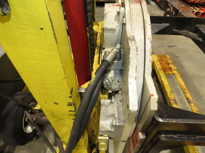 PWI Mobile Frame Chassis Rotator RV Trailer Hydraulic 230/480V 3Ph 360° Cascade