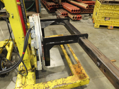 PWI Mobile Frame Chassis Rotator RV Trailer Hydraulic 230/480V 3Ph 360° Cascade