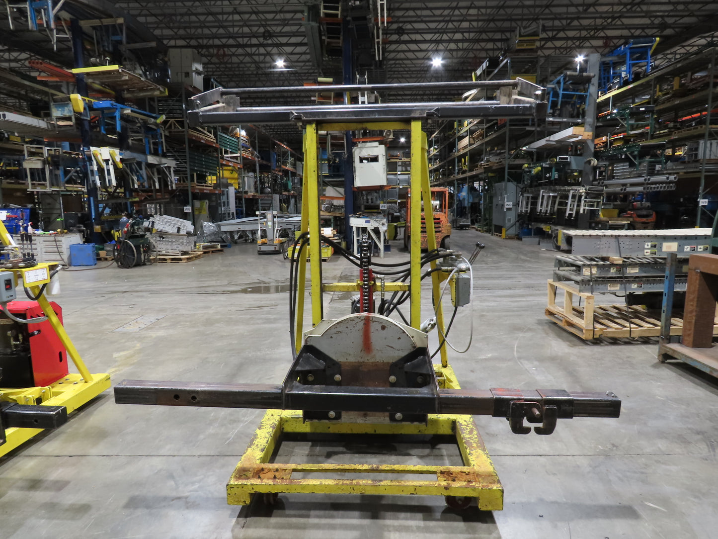 PWI Mobile Frame Chassis Rotator RV Trailer Hydraulic 230/480V 3Ph 360° Cascade