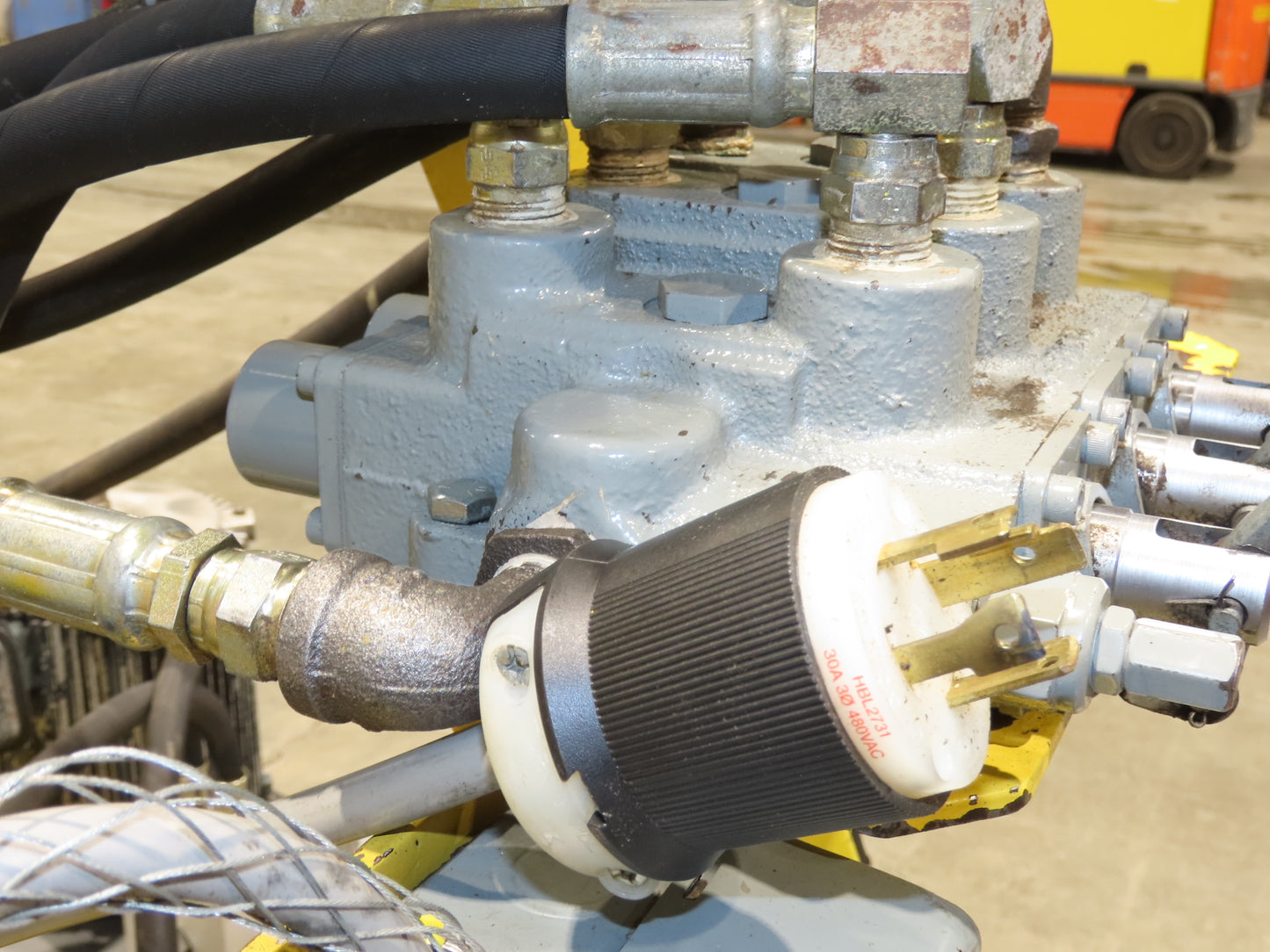 PWI Mobile Frame Chassis Rotator RV Trailer Hydraulic 230/480V 3Ph 360° Cascade