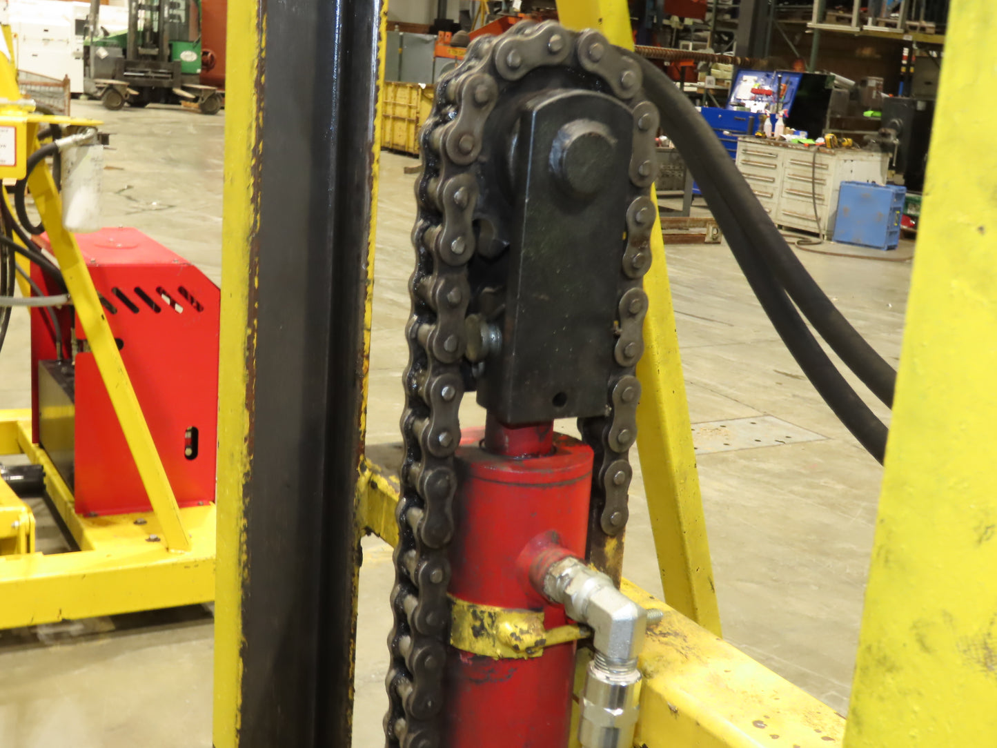 PWI Mobile Frame Chassis Rotator RV Trailer Hydraulic 230/480V 3Ph 360° Cascade