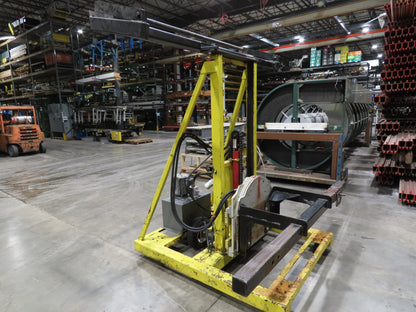 PWI Mobile Frame Chassis Rotator RV Trailer Hydraulic 230/480V 3Ph 360° Cascade