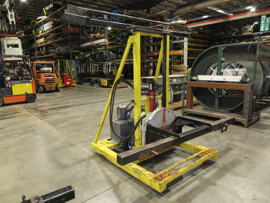 PWI Mobile Frame Chassis Rotator RV Trailer Hydraulic 230/480V 3Ph 360° Cascade