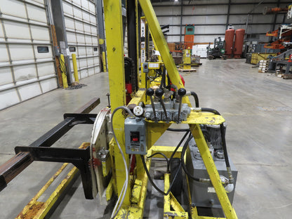 PWI Mobile Frame Chassis Rotator RV Trailer Hydraulic 230/480V 3Ph 360° Cascade