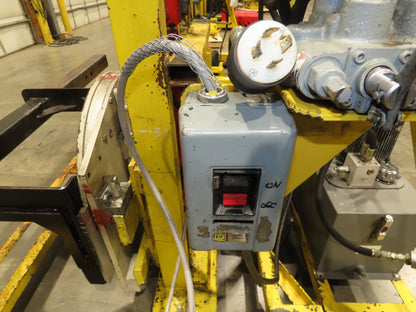 PWI Mobile Frame Chassis Rotator RV Trailer Hydraulic 230/480V 3Ph 360° Cascade